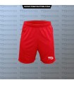 Short futbol TD - color rojo