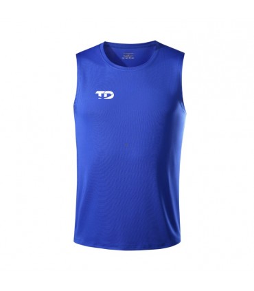 POLERA SIN MANGA VARON- AZULINA