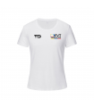 POLERA ENTRENAMIENTO DAMA TENIS PLAYA VENEZUELA-BLANCO