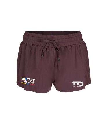 SHORT DAMA TENIS PLAYA VENEZUELA- VINOTINTO