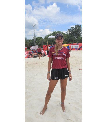 POLERA OFICIAL TENIS PLAYA VENEZUELA - DAMA ( A PEDIDO 2 SEMANAS)