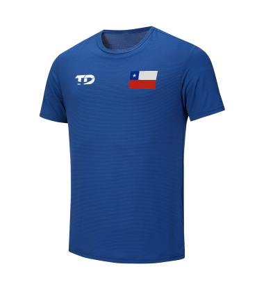POLERA MICROPERFORADA TENIS CHILENO- COPA TD
