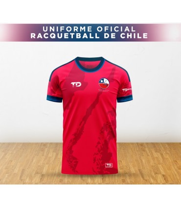 Camiseta Oficial Racquetball de Chile