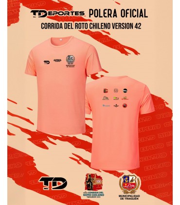 POLERA TECNICA CORRIDA DEL ROTO CHILENO- TRAIGUEN