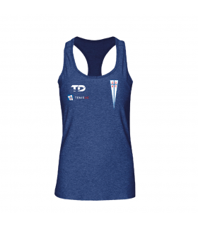 POLERA SIN MANGA UC Dry Fit Sport DAMA AZUL