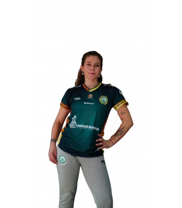 CAMISETA DAMA VOLEIBOL WANDERERS VERDE