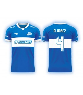 CAMISETA ALVAREZ COLOR AZUL- DESPEDIDA CAPITANES UC
