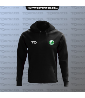 POLERON CANGURO UNION EL TRANQUE - color negro